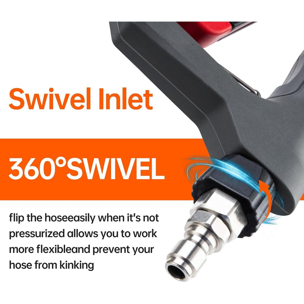 Washer Gun with Swivel, Replac - огляд і ціна Power Washer Gun Replacement
