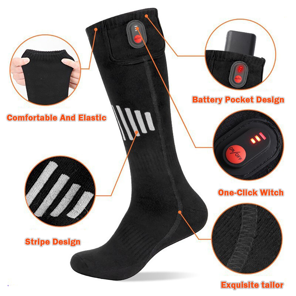 Winter Heated Socks With Batte - огляд і ціна Outdoor Power Box