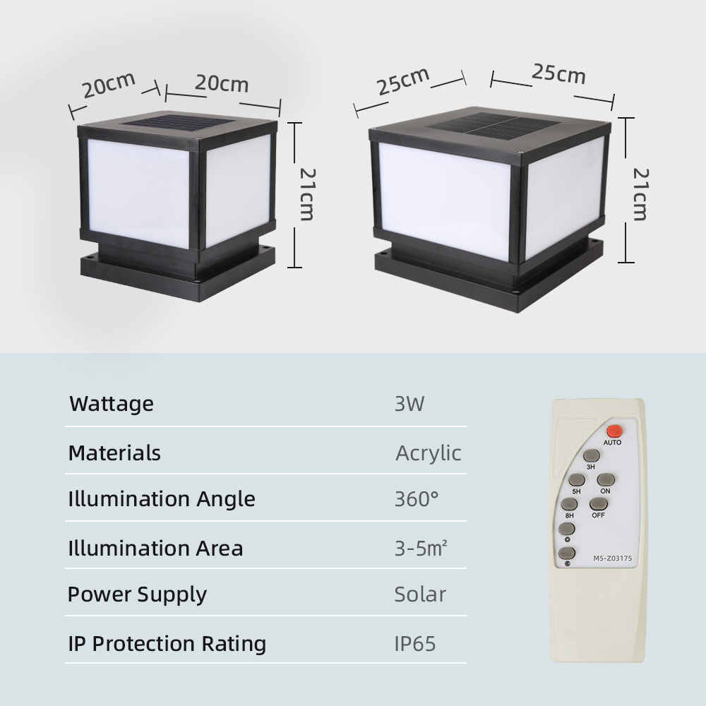 LED Solar Lights Outdoors Wate - огляд і ціна Outdoor Power Tower