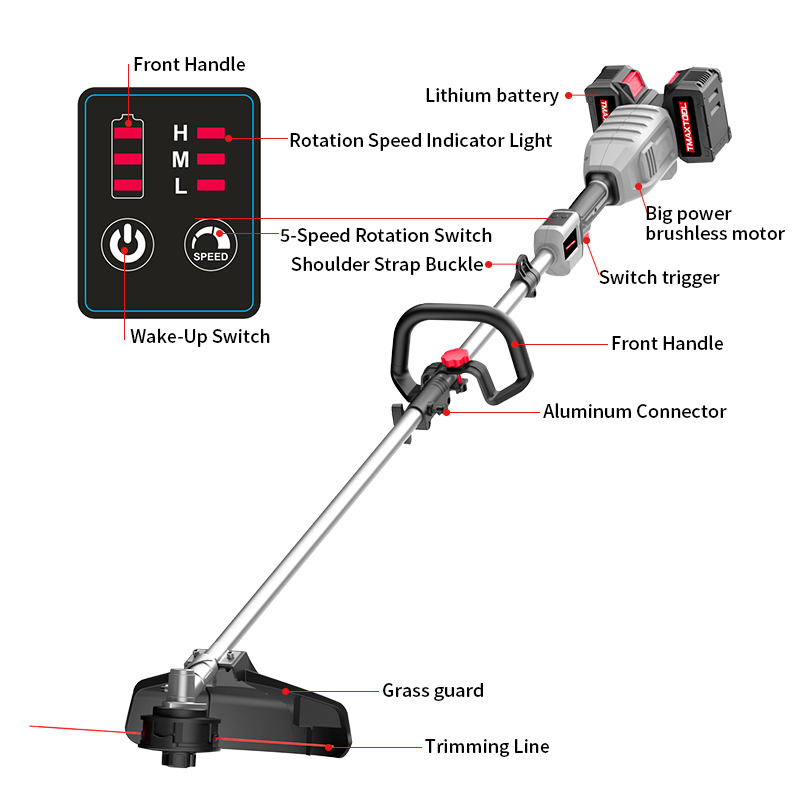 4 In 1 Multifunction Nylon Str - огляд і ціна Pole Saw Cordless