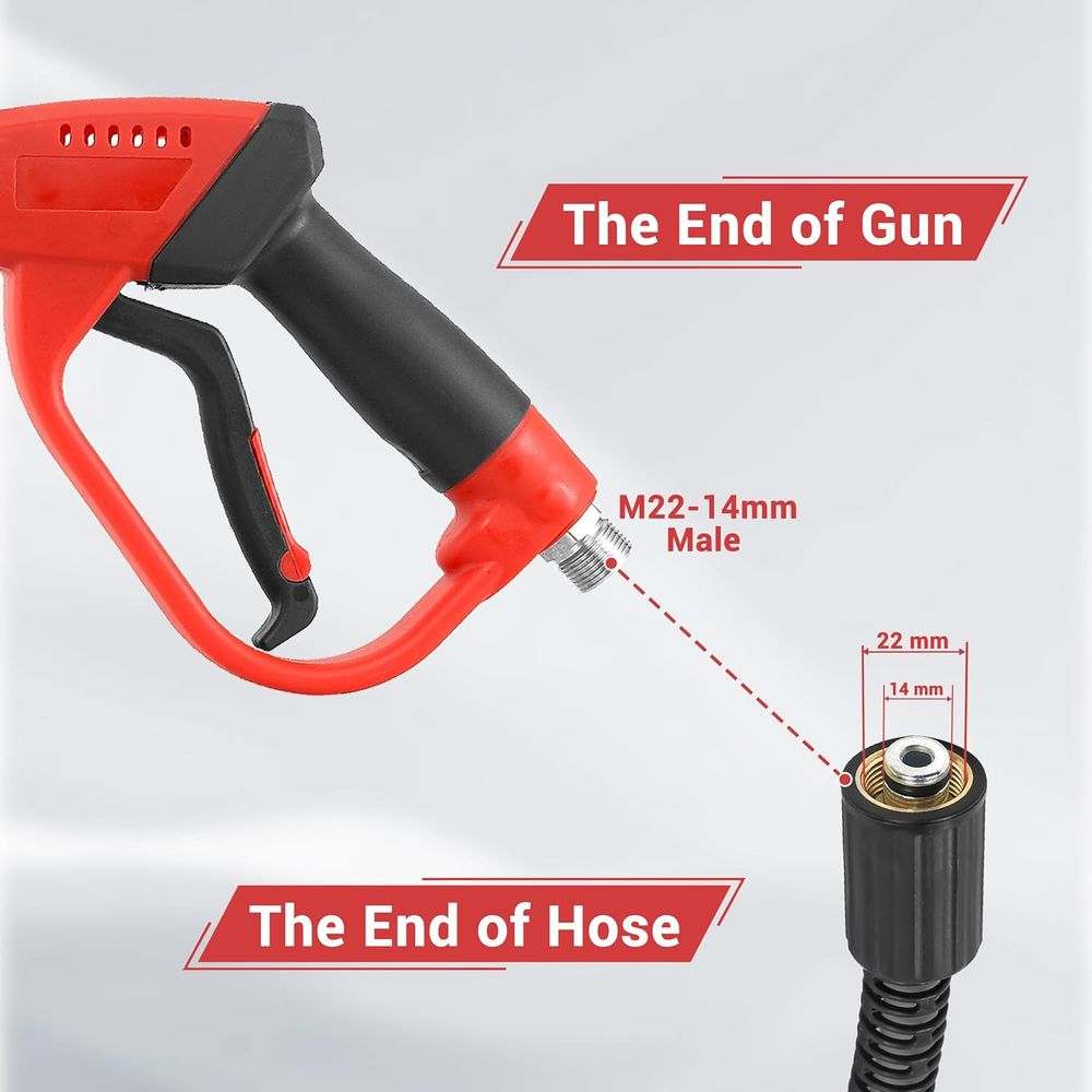 Washer Gun and Hose Kit, 25ft  - огляд і ціна Power Washer Gun Replacement
