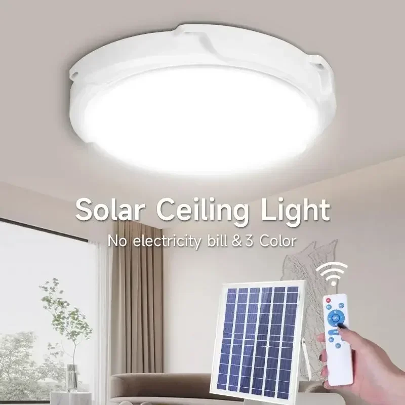 60/500W LED Solar Ceiling Ligh - огляд і ціна Outdoor Power Line