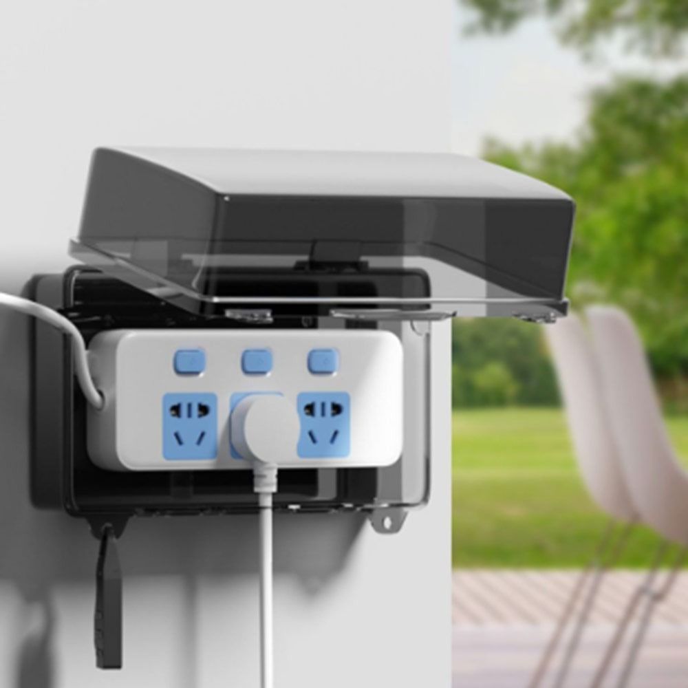 Durable Plastic Plug Box Water - огляд і ціна Outdoor Power Strip