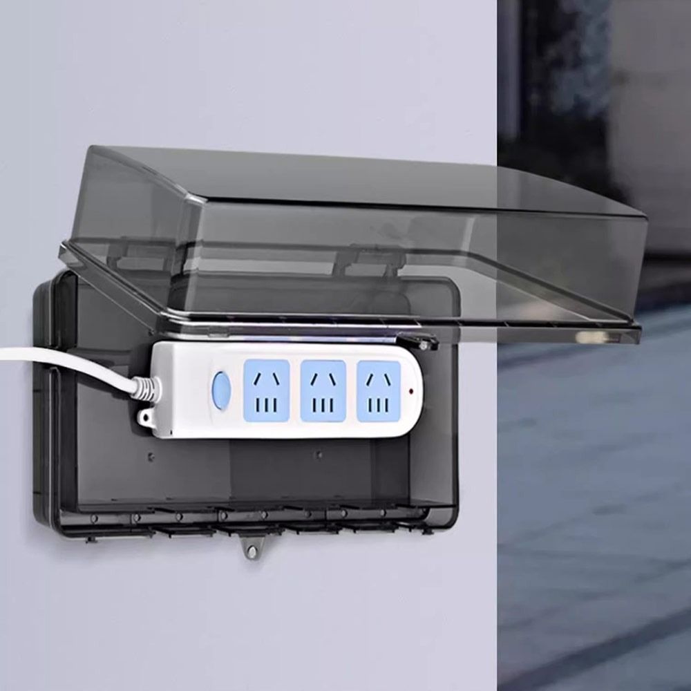 Durable Plastic Plug Box Water - огляд і ціна Outdoor Power Strip
