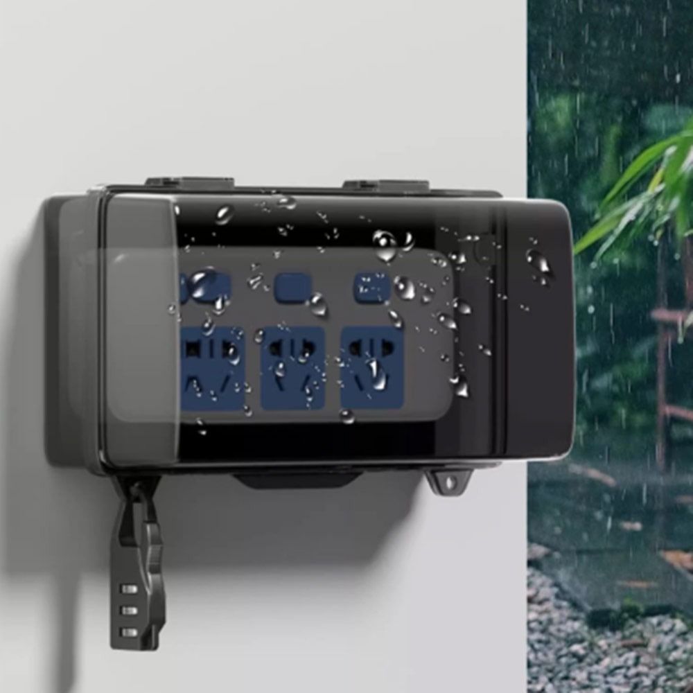 Durable Plastic Plug Box Water - огляд і ціна Outdoor Power Strip
