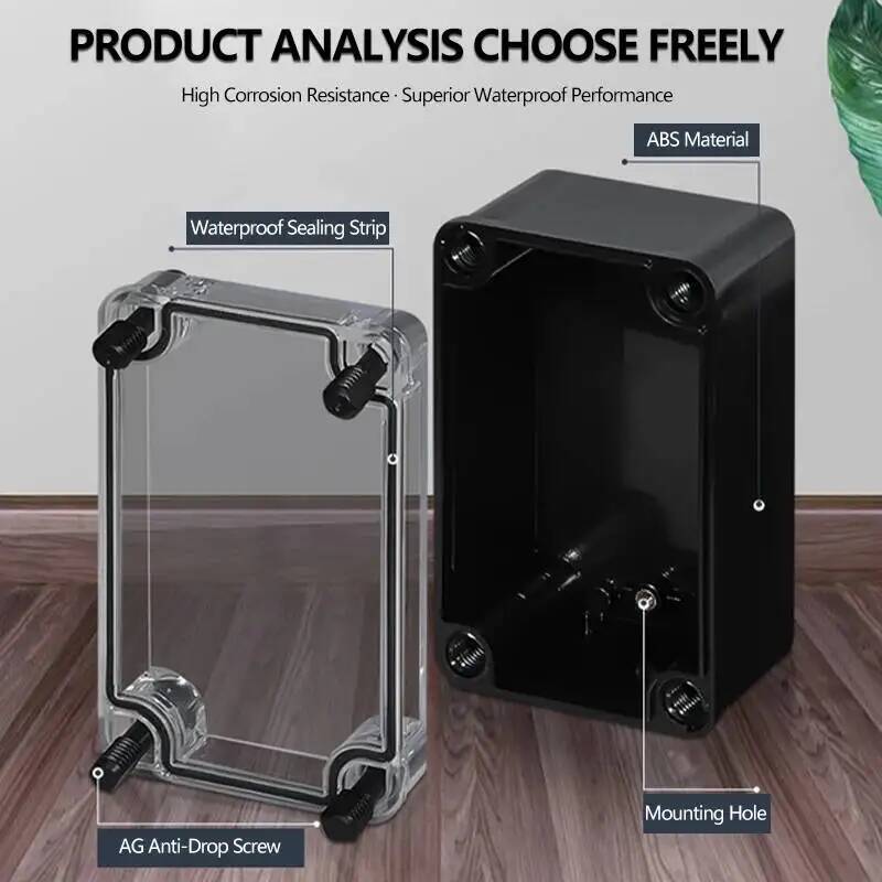 2pcs Transparent Cover Waterpr - огляд і ціна Outdoor Power Box