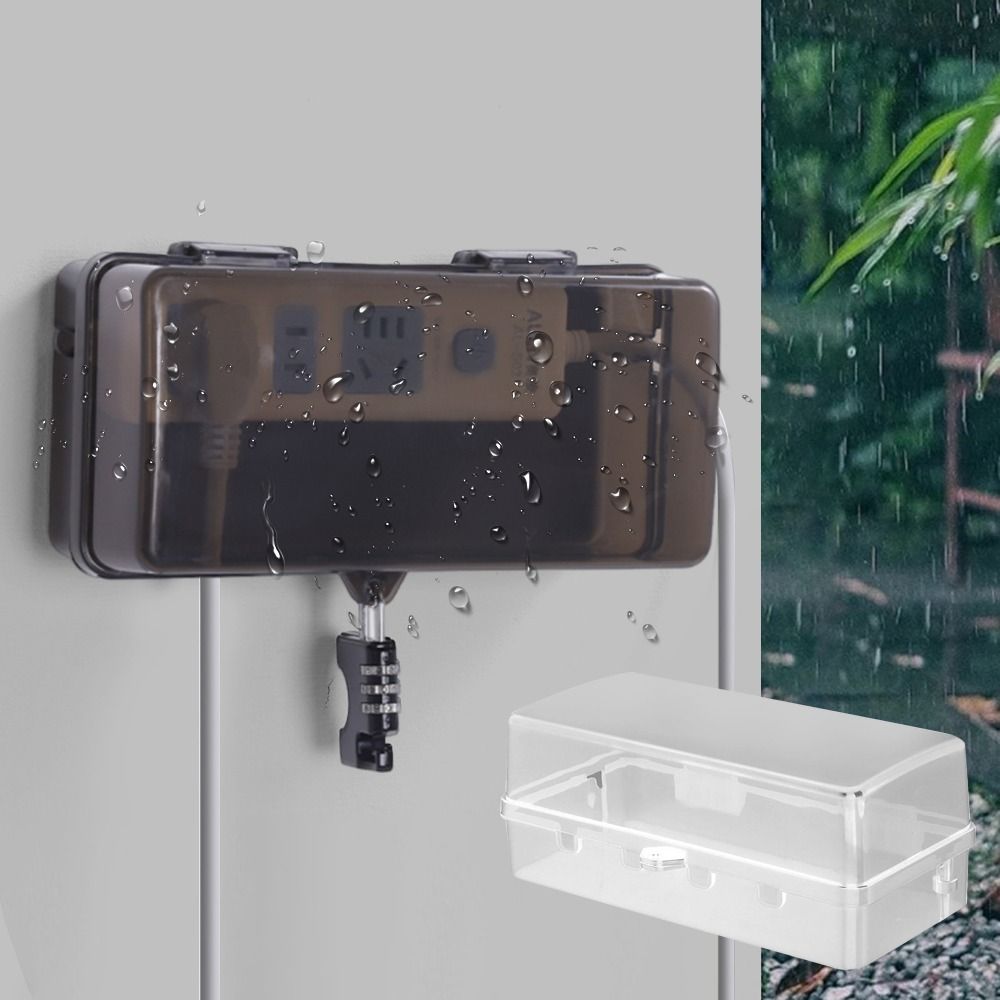 Outdoor Electrical Boxes Water - огляд і ціна Outdoor Power Strip With Cover