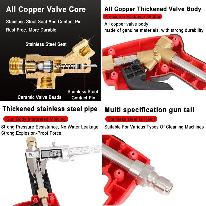 Pressure Washer Gun Red High P - огляд і ціна Power Washer Gun Replacement