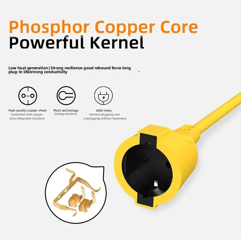 16A EU Schuko Power Strip 4KW  - огляд і ціна Outdoor Power Strip