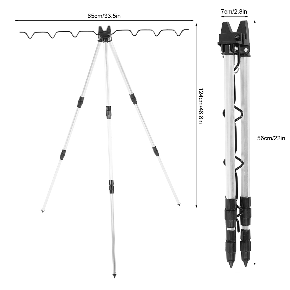 Fishing Pole Tripod Holders Mu - огляд і ціна Outdoor Power Point