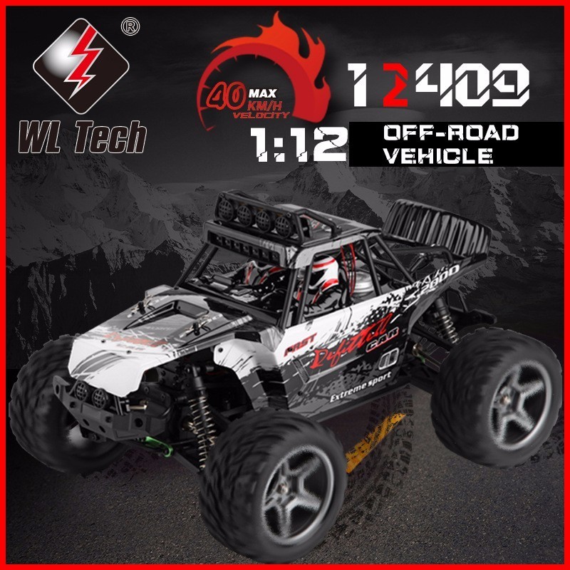 WLtoys 12409 Racing Car 1/12 4 - огляд і ціна Outdoor Power Meter Bike