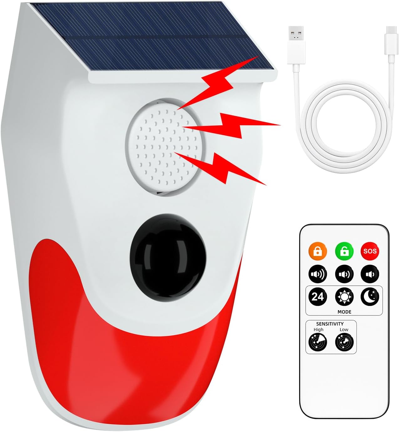 Solar Motion Sensor Outdoor Al - огляд і ціна Outdoor Power Point