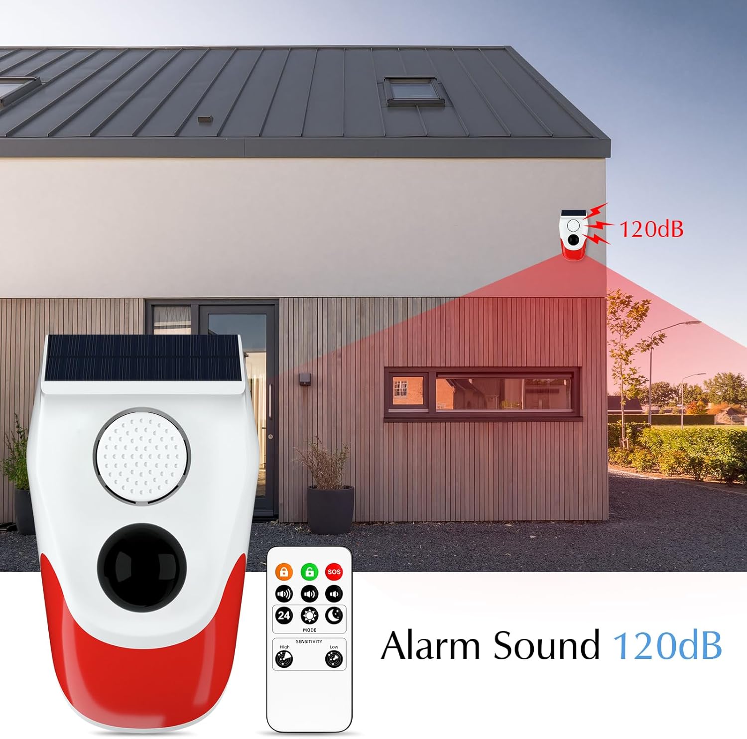 Solar Motion Sensor Outdoor Al - огляд і ціна Outdoor Power Point