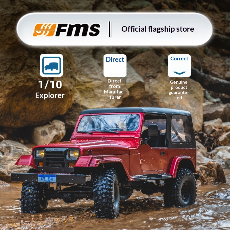 Hot FMS 1 10 Scale Explorer RC - огляд і ціна Outdoor Power Meter Bike