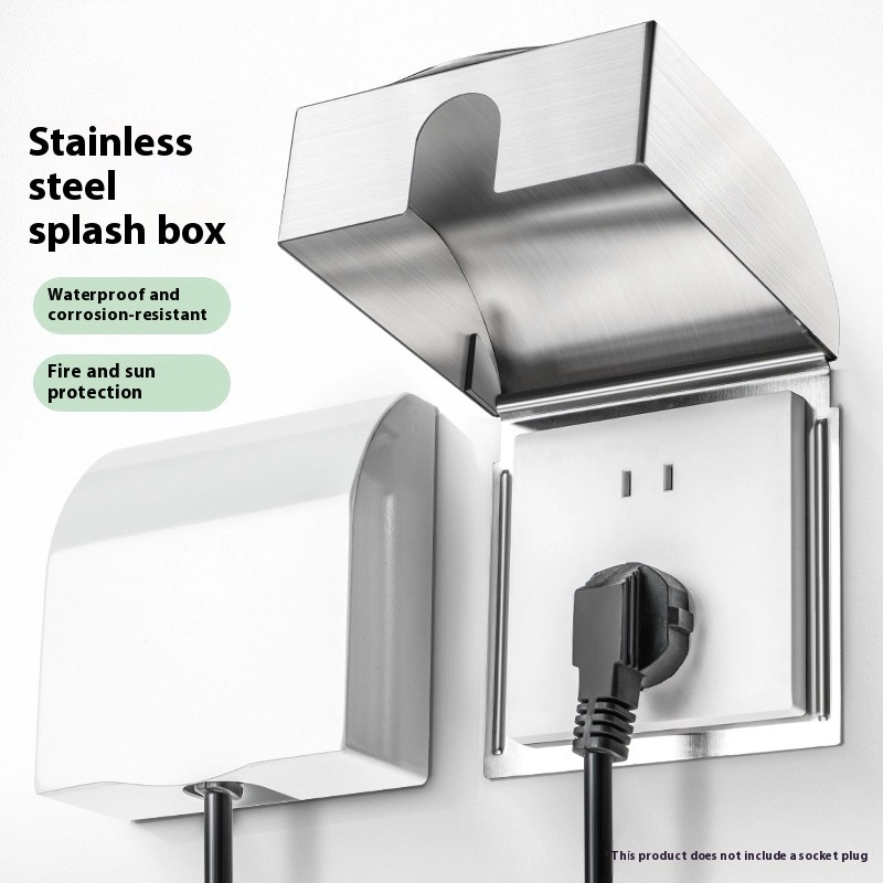 86 Socket Splashproof Box 304  - огляд і ціна Outdoor Power Point Cover
