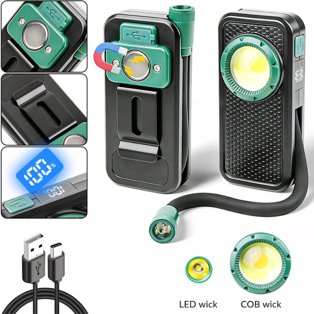 New Magnetic Work Light with P - огляд і ціна Outdoor Power 'Hose'