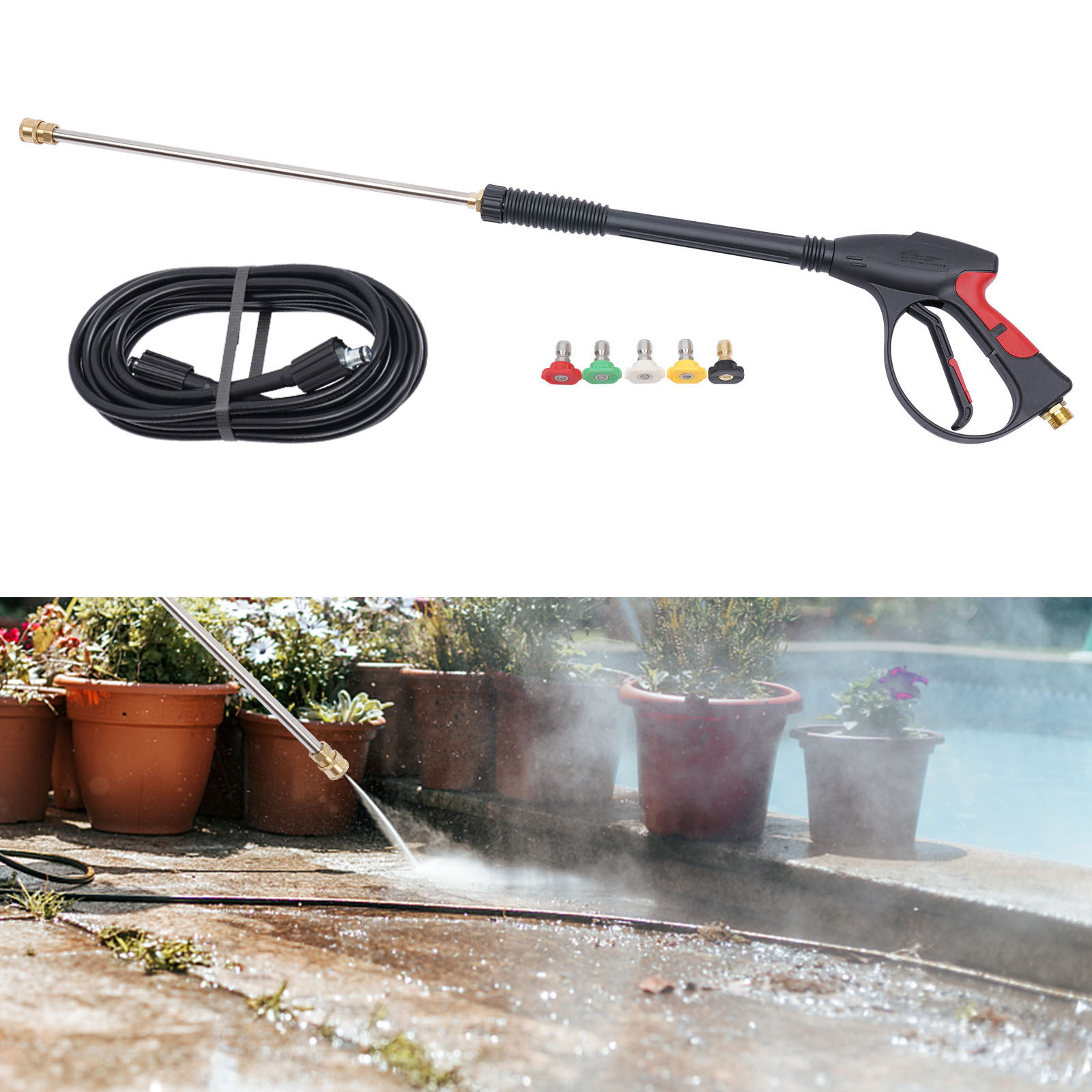 Pressure Washer Gun, Flexible  - огляд і ціна Power Washer Gun Replacement