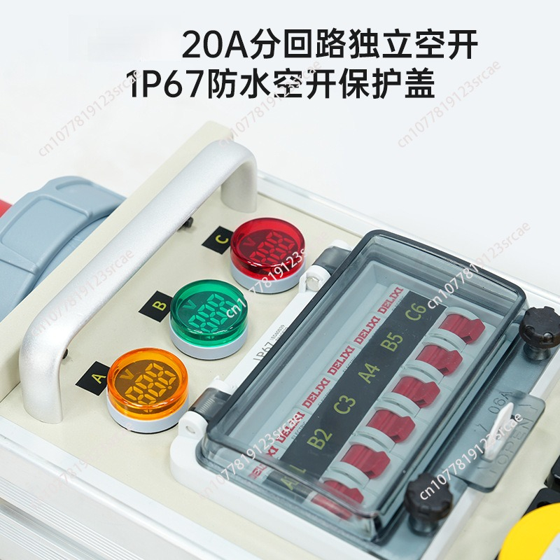 6‑Way Small Electrical Box 16A - огляд і ціна Outdoor Power Box