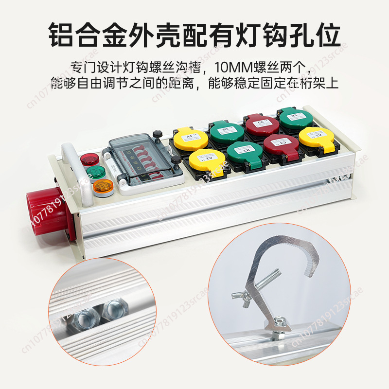 6‑Way Small Electrical Box 16A - огляд і ціна Outdoor Power Box