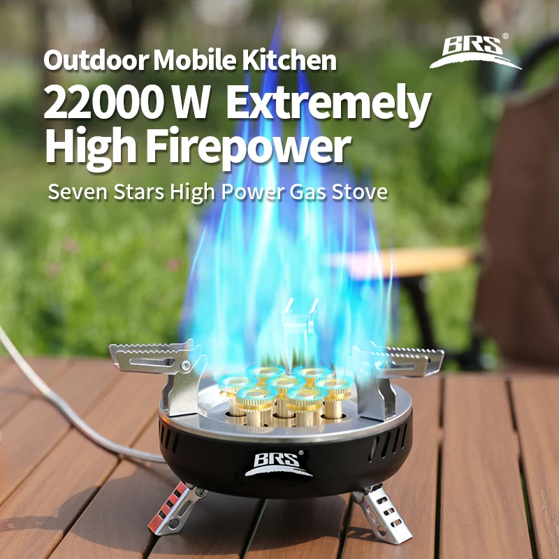 BRS-207-Core Camping Gas Stove - огляд і ціна Outdoor Power 'Hose'