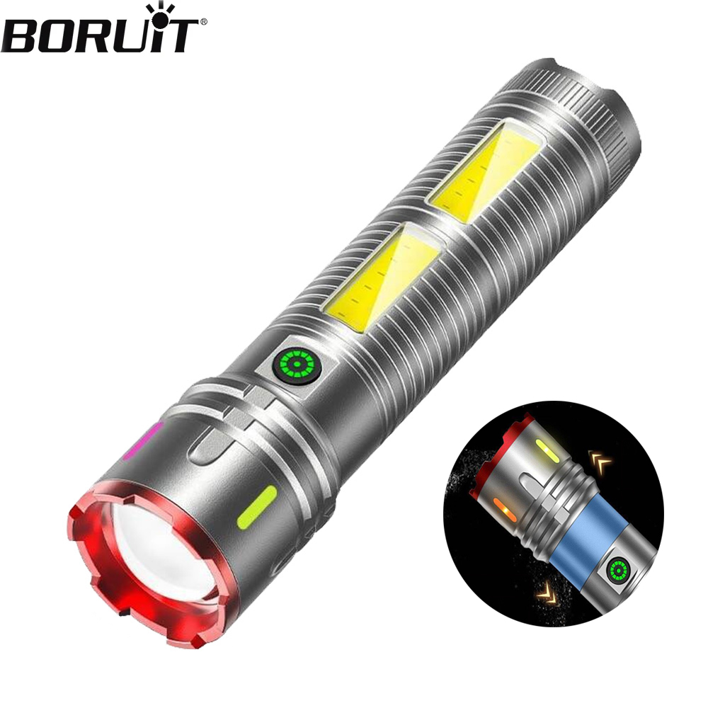 BORUiT Zoomable LED Flashlight - огляд і ціна Outdoor Power Meter Bike