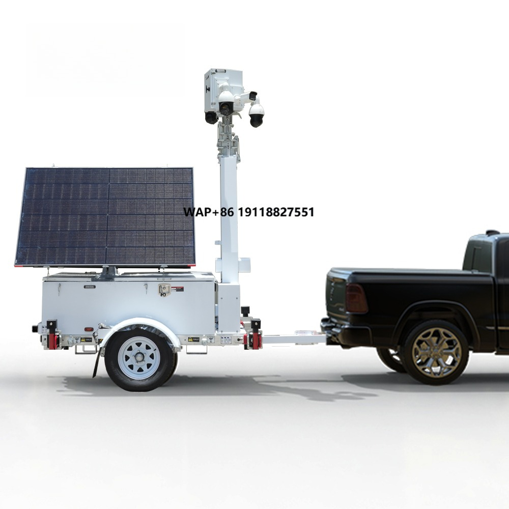 Solar Power Unit Trailer Mobil - огляд і ціна Outdoor Power Tower