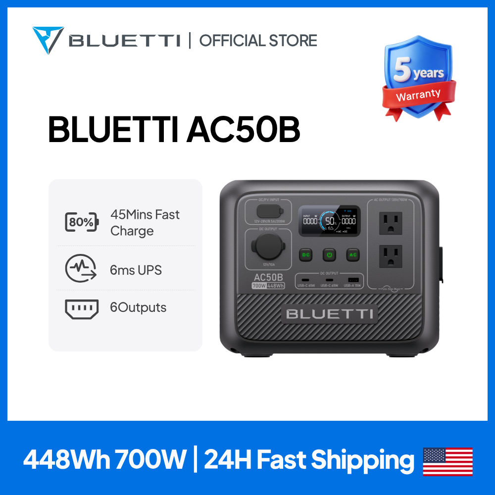 BLUETTI AC50B Portable Power S - огляд і ціна Outdoor Power Tower