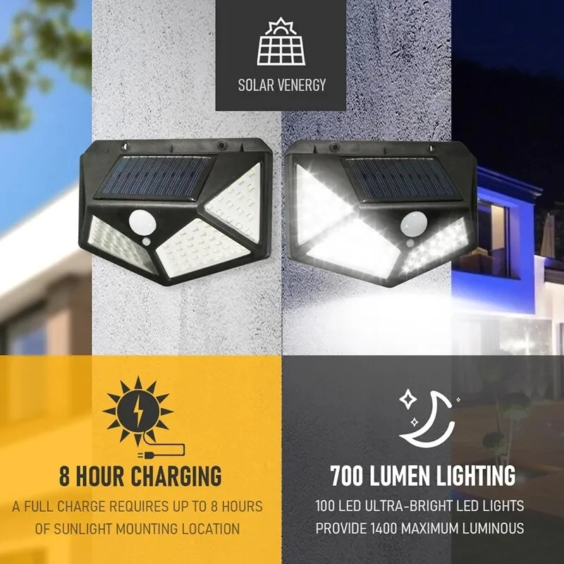 100Led Multifunctional Solar L - огляд і ціна Outdoor Power Point