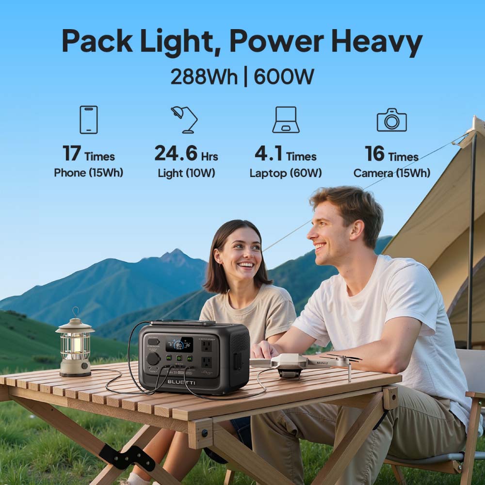 【Renew】BLUETTI Elite 30 V2 Por - огляд і ціна Outdoor Power Tower