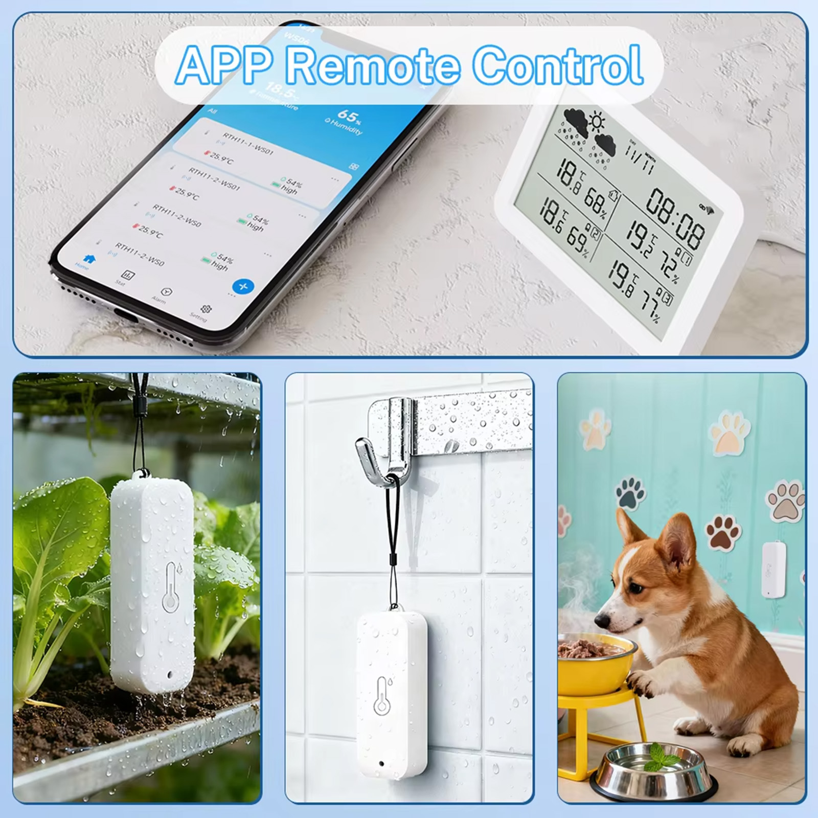 Tuya WiFi+RF433 Weather Statio - огляд і ціна Outdoor Power Tower
