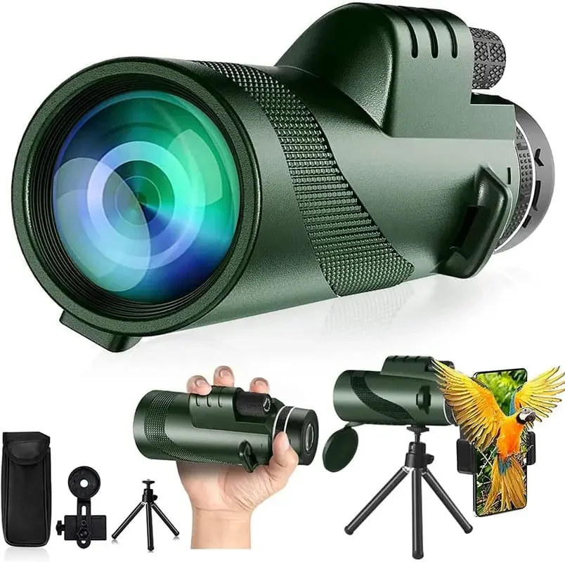 80x100 HD Monocular for Smartp - огляд і ціна Outdoor Power Point