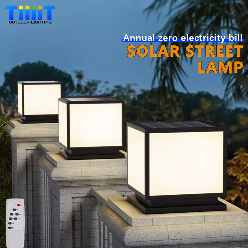 Outdoor LED Solar Column Light - огляд і ціна Outdoor Power Tower