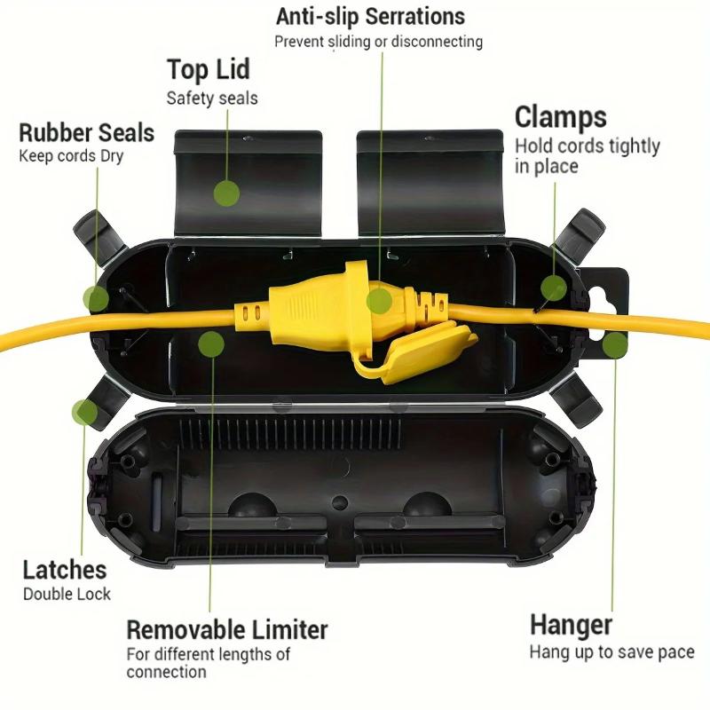 Outdoor Extension Cord Safety  - огляд і ціна Outdoor Power Point Cover