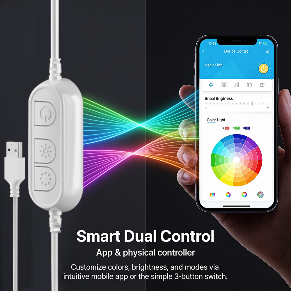 5M RGB Color Changing Neon Lig - огляд і ціна Outdoor Power Strip