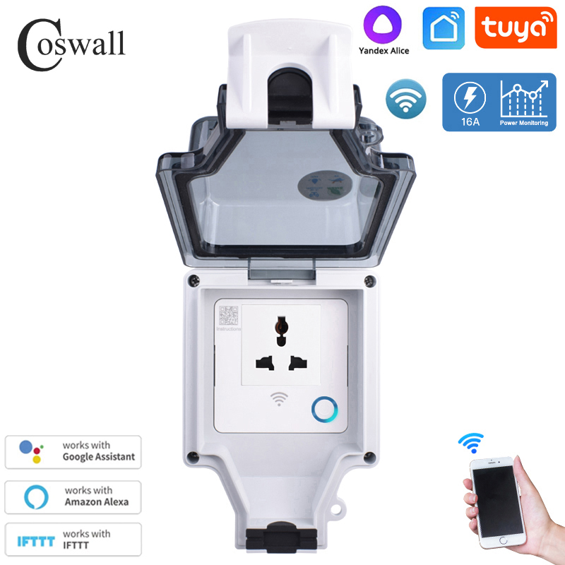 Coswall Tuya Wifi Voice Contro - огляд і ціна Outdoor Power Point